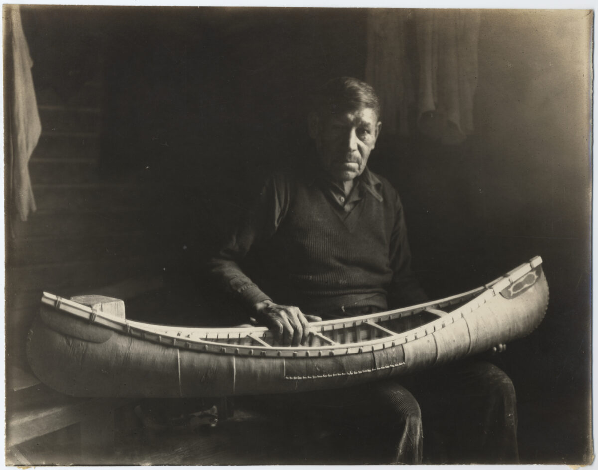 印第安人传统月~通过阿德尼收集的独木舟模型探索