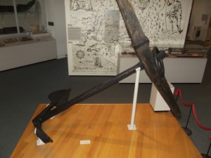 属于H.M.S.独裁者的锚