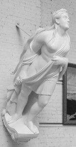 Figurehead of Galatea, sea nymph.