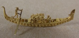 迷你威尼斯的贡多拉。由水手博物馆提供