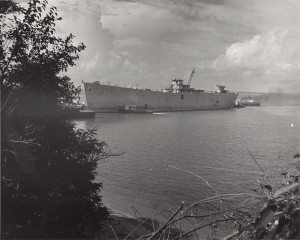 USS Dionysus，由Mariners的博物馆提供。