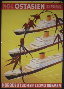 Norddeutscher Lloyd Line海报