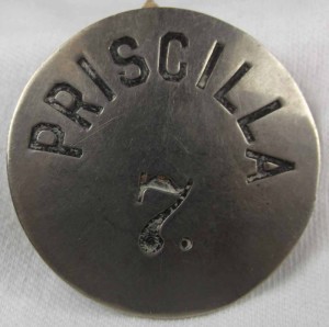 z87号，福尔河汽船普里西拉号上波特的徽章