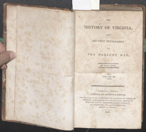 历史的VA标题页