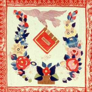 鸽子和圣经积木