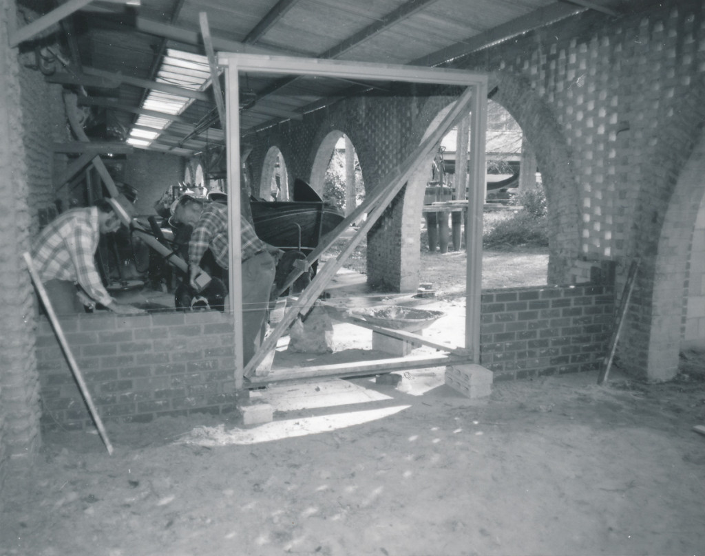 建造吉布斯画廊(Gibbs Gallery)， 1972年