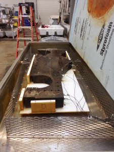 阳极安装好了，一切都接上了，只是需要一个新的解决方案。