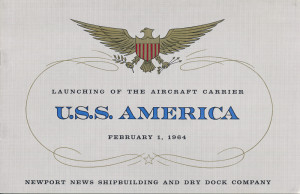 美国航空母舰发射，1964年2月1日(1)