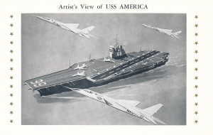 美国航空母舰发射，1964年2月1日(2)