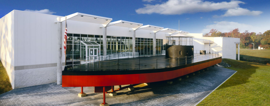 博物馆内的监视器复制品