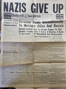 《纽波特新闻每日新闻》，1944年5月7日。水手的博物馆。