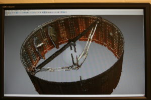 粗略地看一下炮塔内部的三维摄影测量模型的可能性