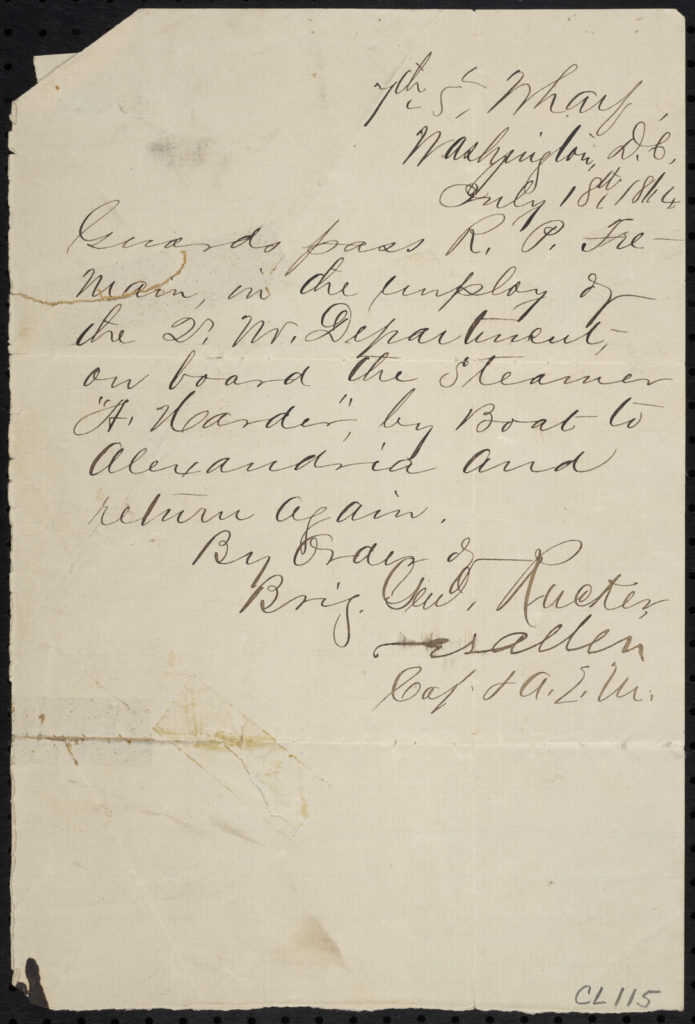 1864年7月18日，特里梅因