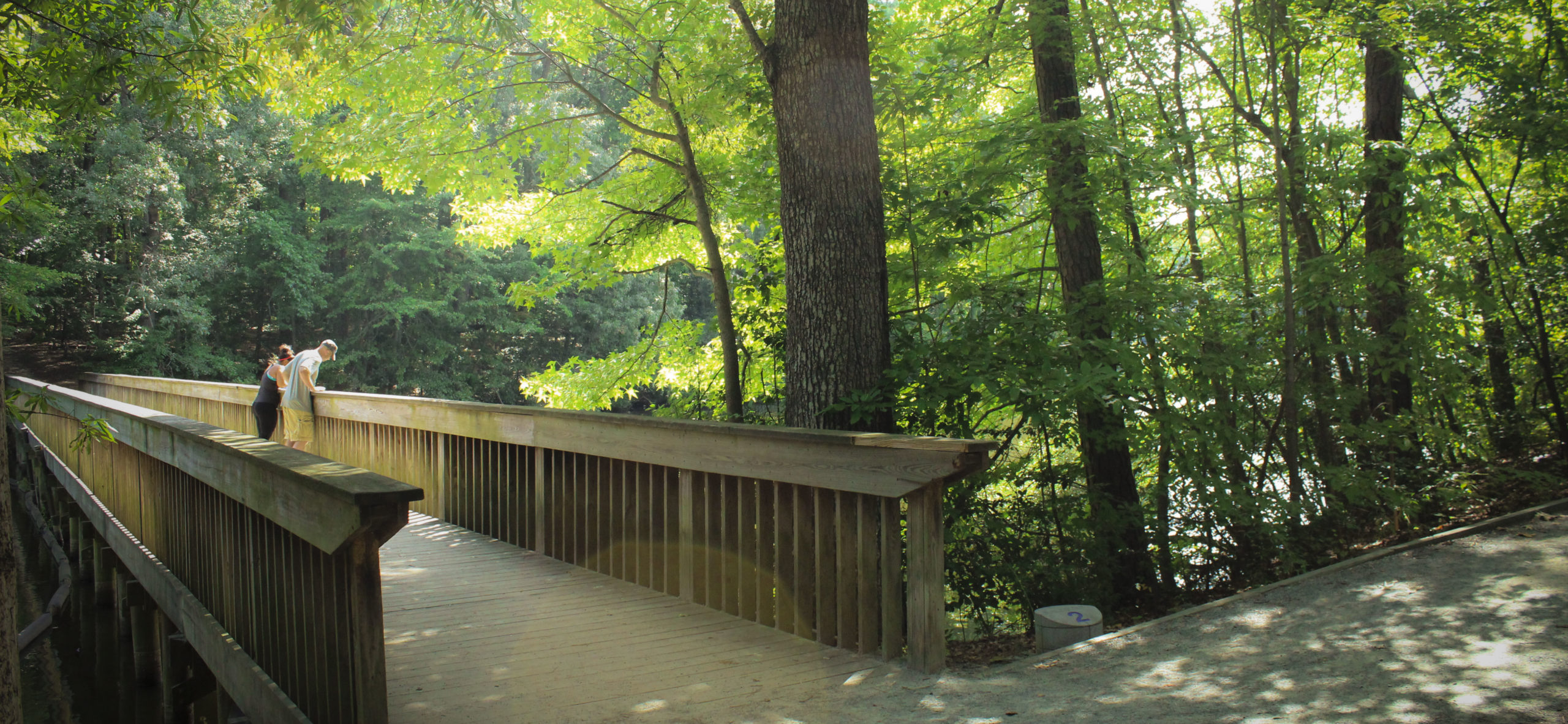Bridge 2 on The Noland Trail