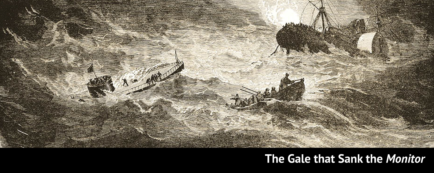 击沉摩尼特号的大风